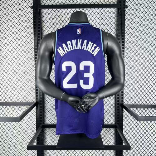 Utah Jazz Jersey 25-26 Lauri Markkanen #23 Basketball Jersey
