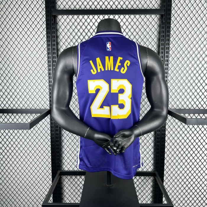 Los Angeles Lakers Jersey 25-26 LeBron James #23 Basketball Jersey