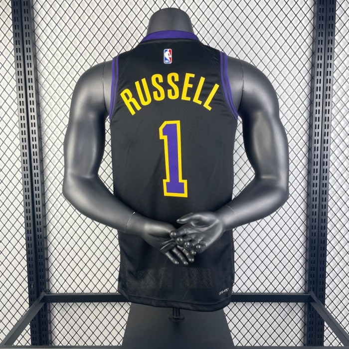 Los Angeles Lakers Jersey 25-26 D'Angelo Russell #1 Basketball Jersey