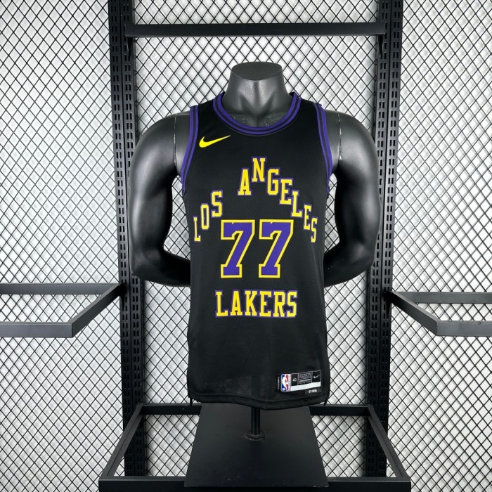 Los Angeles Lakers Jersey 25-26 Luka Dončić #77 Basketball Jersey