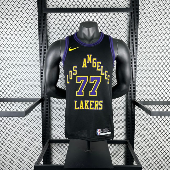 Los Angeles Lakers Jersey 25-26 Luka Dončić #77 Basketball Jersey