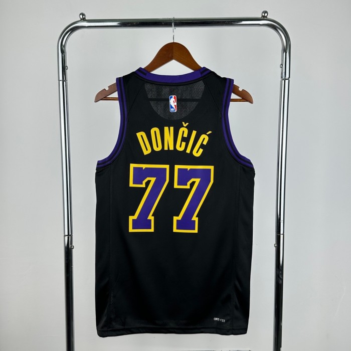 Los Angeles Lakers Jersey 25-26 Luka Dončić #77 Basketball Jersey