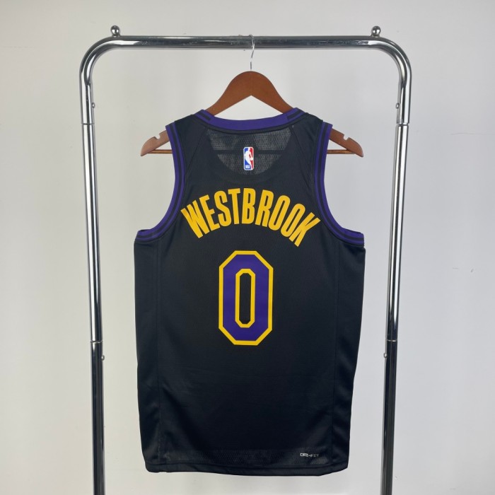 Los Angeles Lakers Jersey 25-26 Russell Westbrook #0 Basketball Jersey