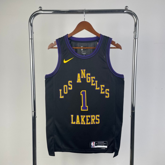 Los Angeles Lakers Jersey 25-26 D'Angelo Russell #1 Basketball Jersey
