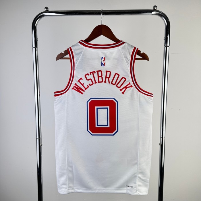 Houston Rockets Jersey 25-26 Russell Westbrook #0 Basketball Jersey