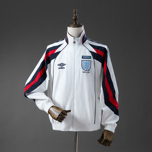England Windbreaker 1998 Retro Football Soccer Jacket