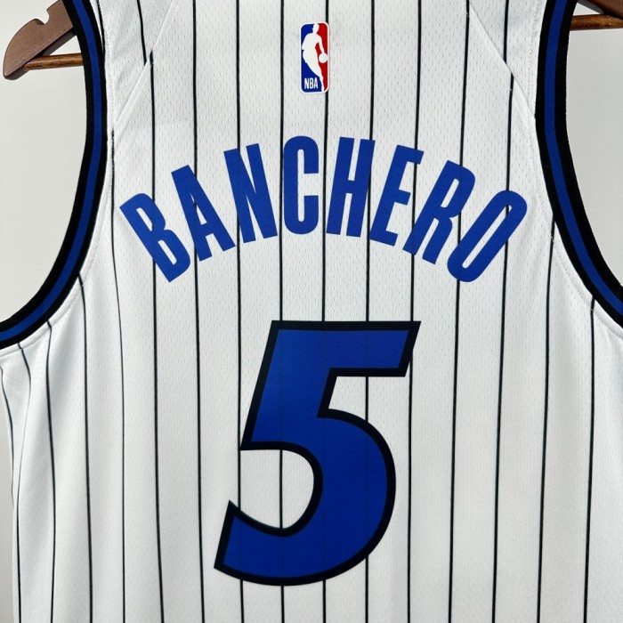 NBA Orlando Magic Jersey 2026 Paolo Banchero #5 Basketball Jersey