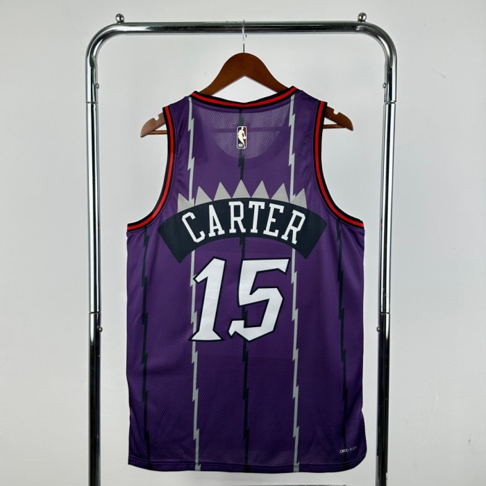 Toronto Raptors Jersey 25-26 Vince Carter #15 Basketball Jersey