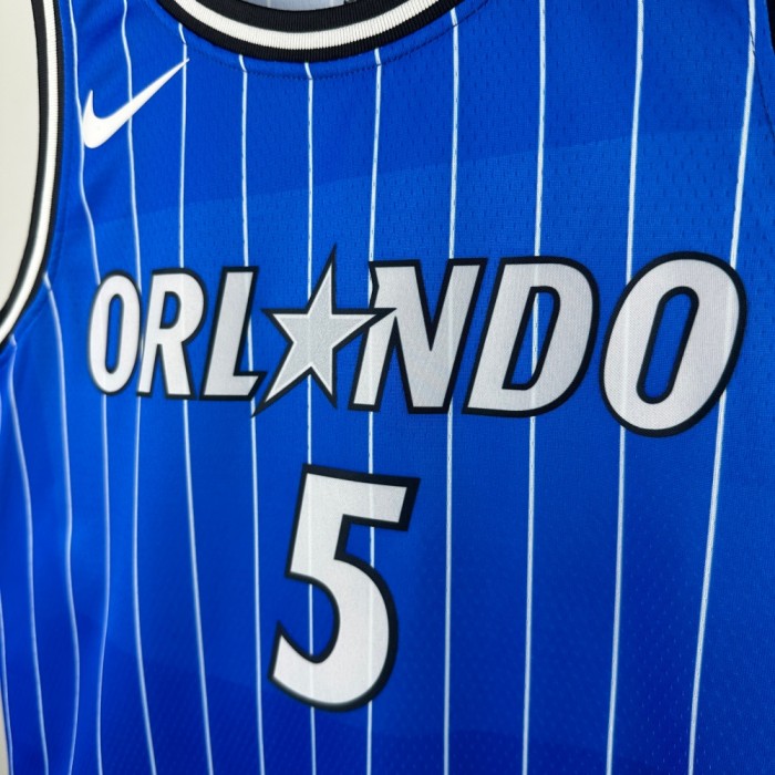 NBA Orlando Magic Jersey 2026 Paolo Banchero #5 Basketball Jersey