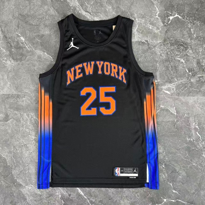 NBA Knicks Jersey 2026 Bridges #25 Basketball Jersey