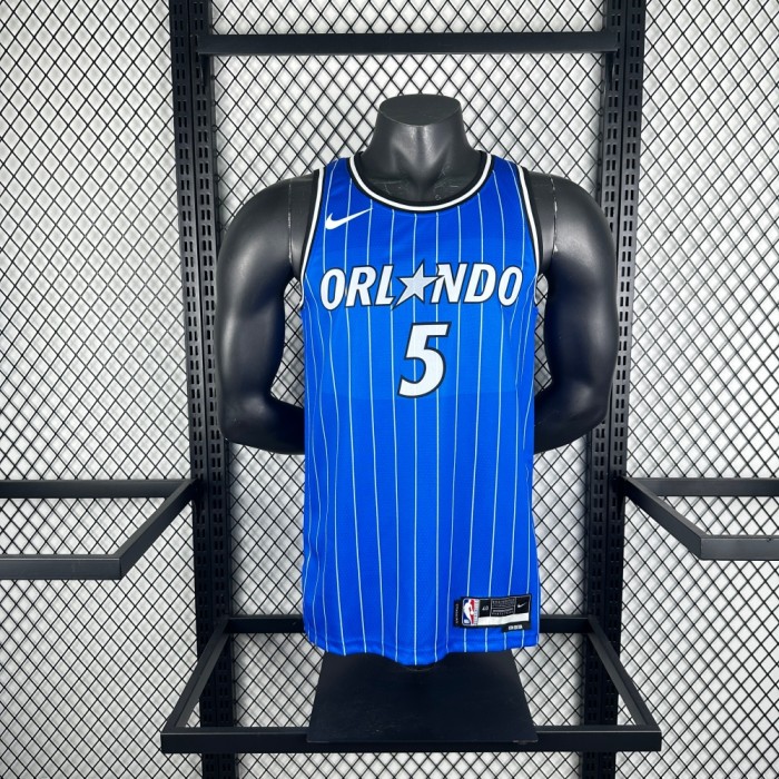 NBA Orlando Magic Jersey 2026 Paolo Banchero #5 Basketball Jersey