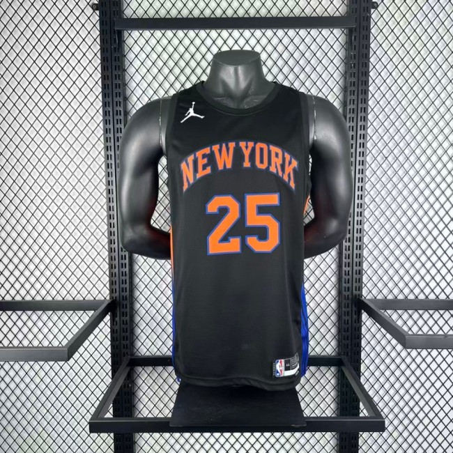 NBA Knicks Jersey 2026 Bridges #25 Basketball Jersey
