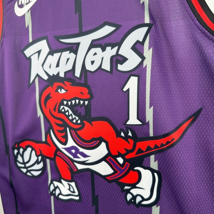 Toronto Raptors Jersey 25-26 Tracy McGrady #1 Basketball Jersey
