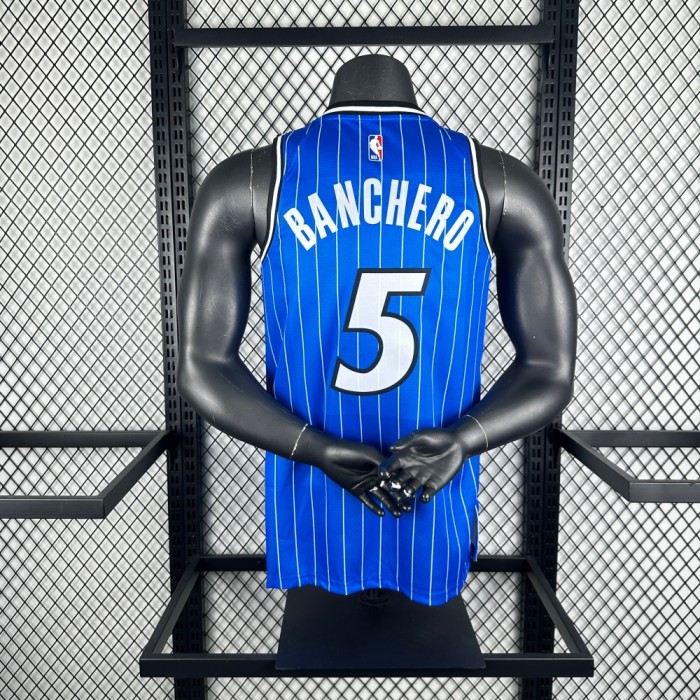 NBA Orlando Magic Jersey 2026 Paolo Banchero #5 Basketball Jersey