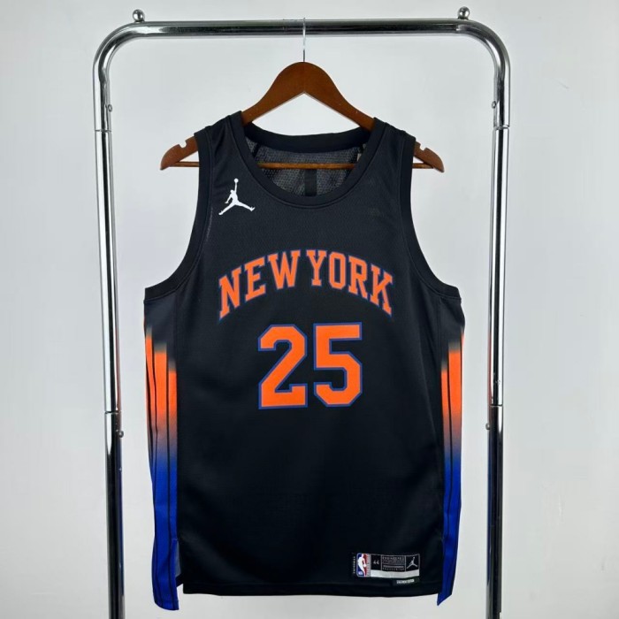 NBA Knicks Jersey 2026 Bridges #25 Basketball Jersey