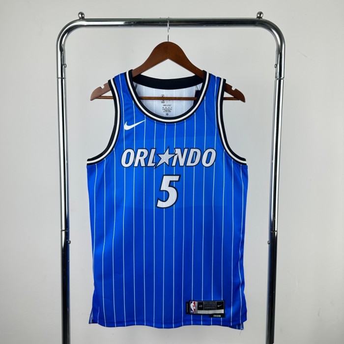 NBA Orlando Magic Jersey 2026 Paolo Banchero #5 Basketball Jersey