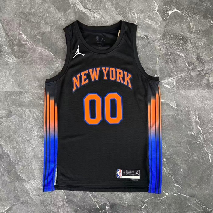 NBA Knicks Jersey 2026 Clarkson #00 Basketball Jersey