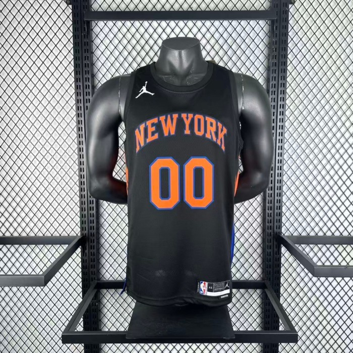 NBA Knicks Jersey 2026 Clarkson #00 Basketball Jersey