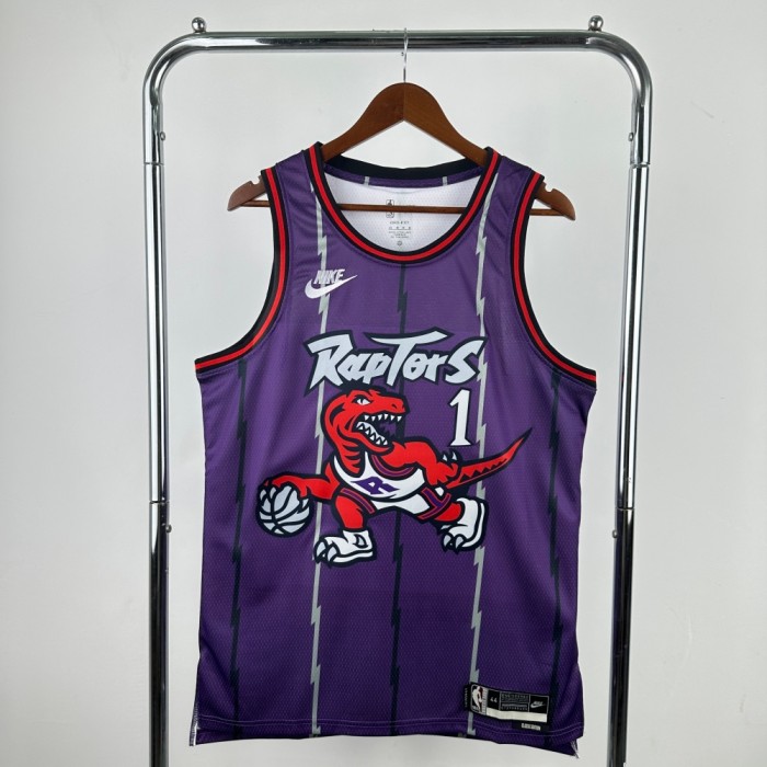 Toronto Raptors Jersey 25-26 Tracy McGrady #1 Basketball Jersey