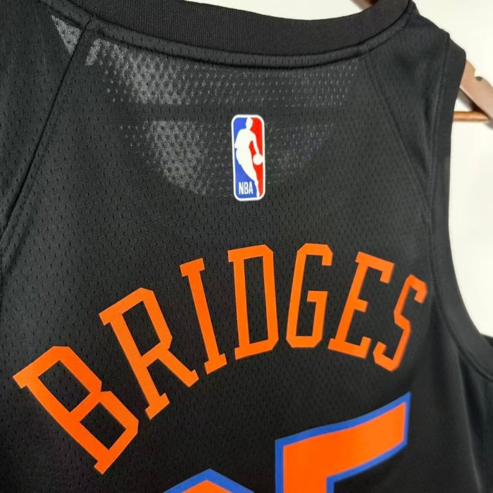 NBA Knicks Jersey 2026 Bridges #25 Basketball Jersey