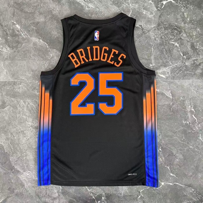 NBA Knicks Jersey 2026 Bridges #25 Basketball Jersey