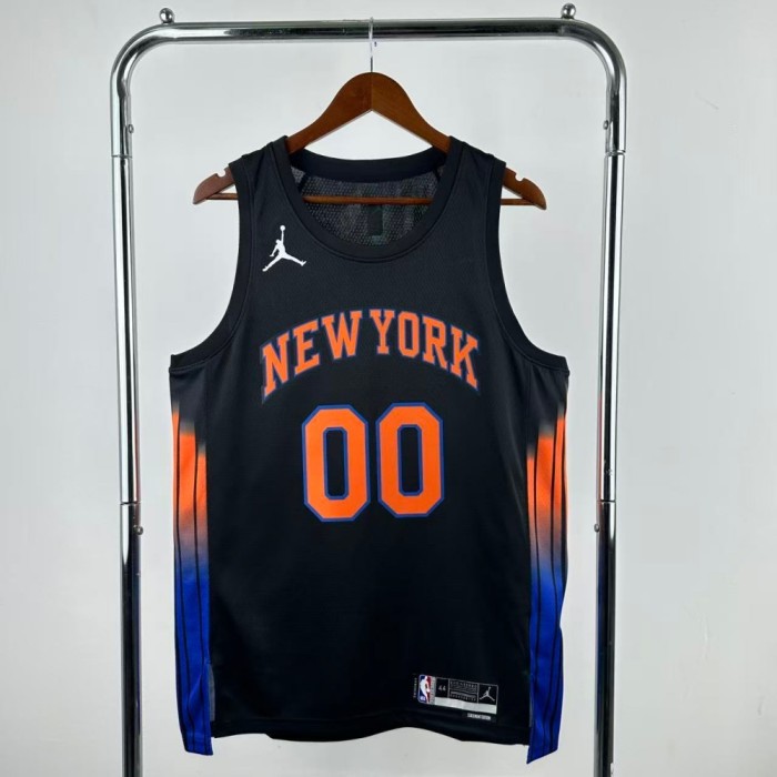 NBA Knicks Jersey 2026 Clarkson #00 Basketball Jersey