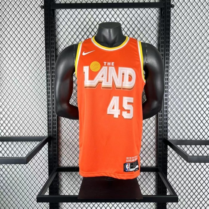 Cleveland Cavaliers Jersey 25-26 Donovan Mitchell #45 Basketball Jersey