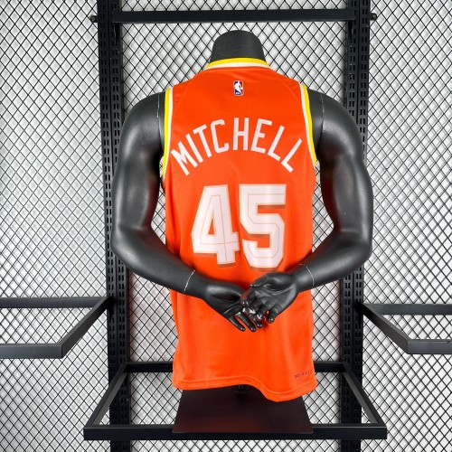 Cleveland Cavaliers Jersey 25-26 Donovan Mitchell #45 Basketball Jersey
