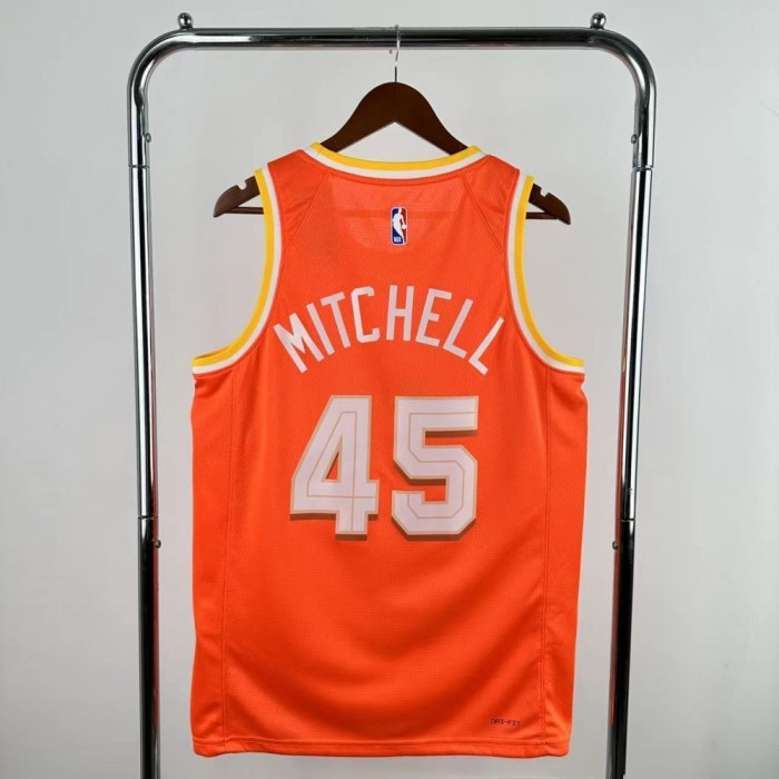 Cleveland Cavaliers Jersey 25-26 Donovan Mitchell #45 Basketball Jersey