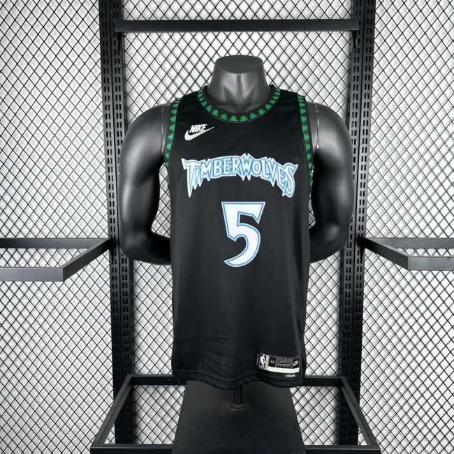 NBA Timberwolves Jersey 2026 Edwards #5 Basketball Jersey