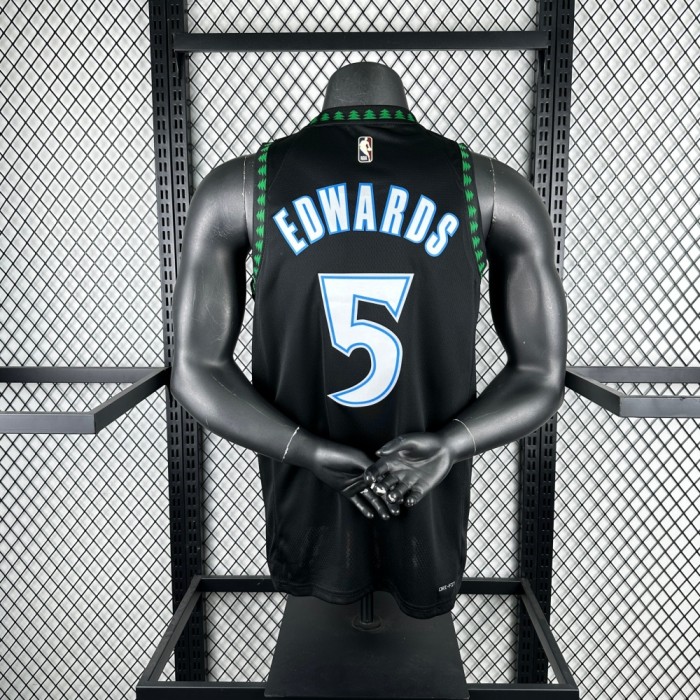 NBA Timberwolves Jersey 2026 Edwards #5 Basketball Jersey