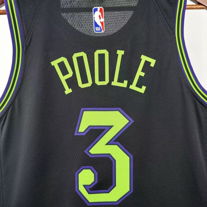 New Orleans Pelicans Jersey 2026 Jordan Poole #3 Basketball Jersey