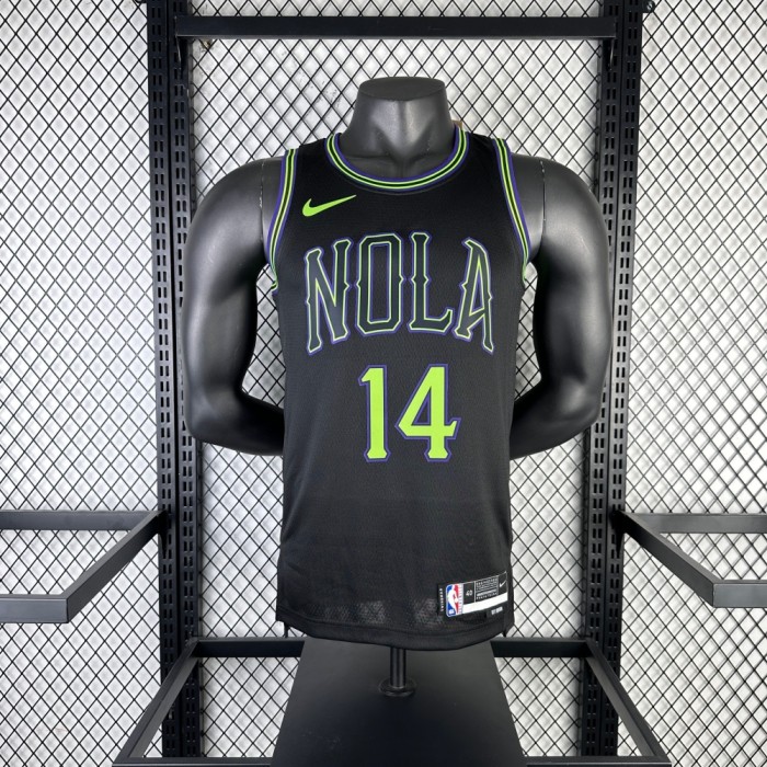 New Orleans Pelicans Jersey 2026 Brandon Ingram #14 Basketball Jersey