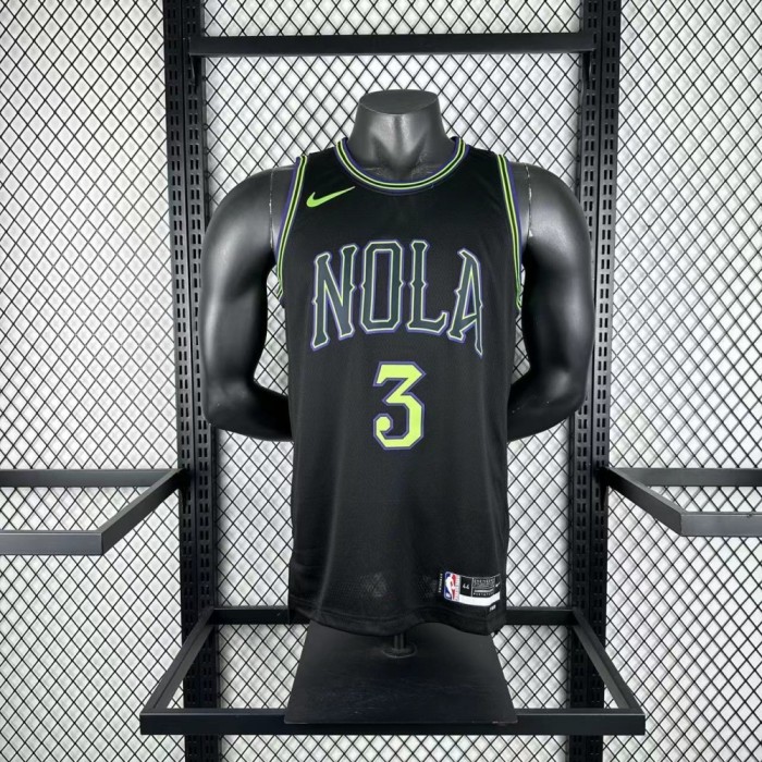 New Orleans Pelicans Jersey 2026 Jordan Poole #3 Basketball Jersey