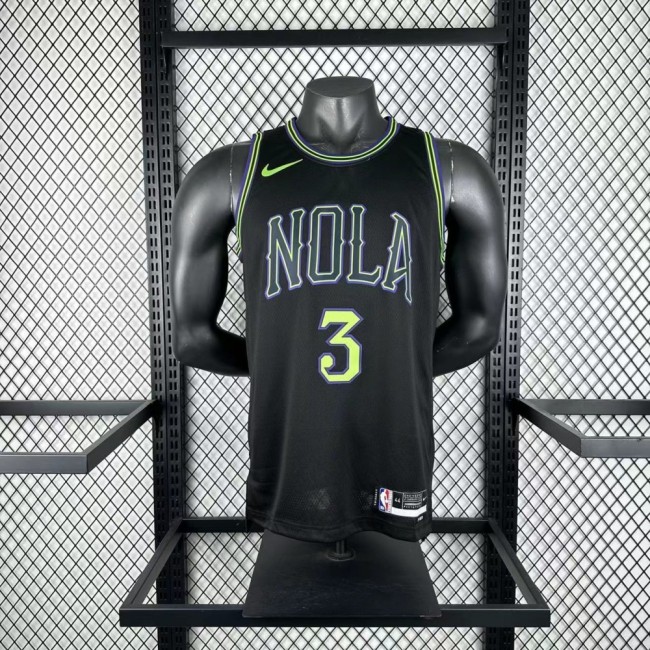 New Orleans Pelicans Jersey 2026 Jordan Poole #3 Basketball Jersey