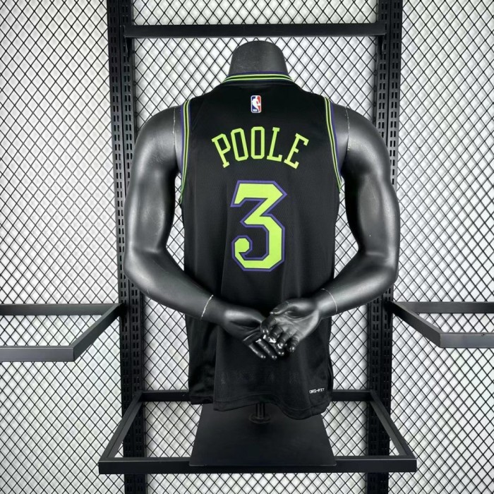 New Orleans Pelicans Jersey 2026 Jordan Poole #3 Basketball Jersey