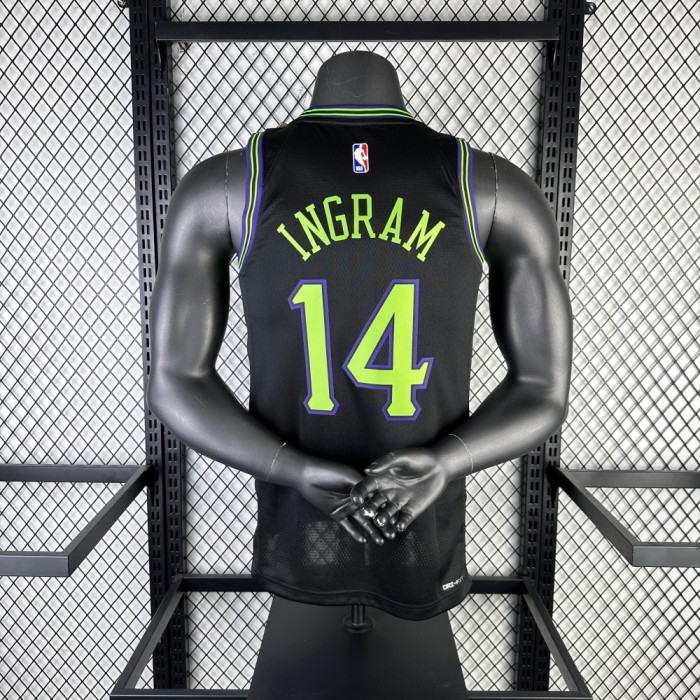 New Orleans Pelicans Jersey 2026 Brandon Ingram #14 Basketball Jersey