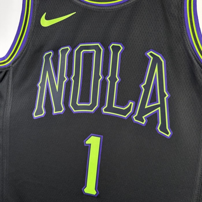 New Orleans Pelicans Jersey 2026 Zion Williamson #1 Basketball Jersey