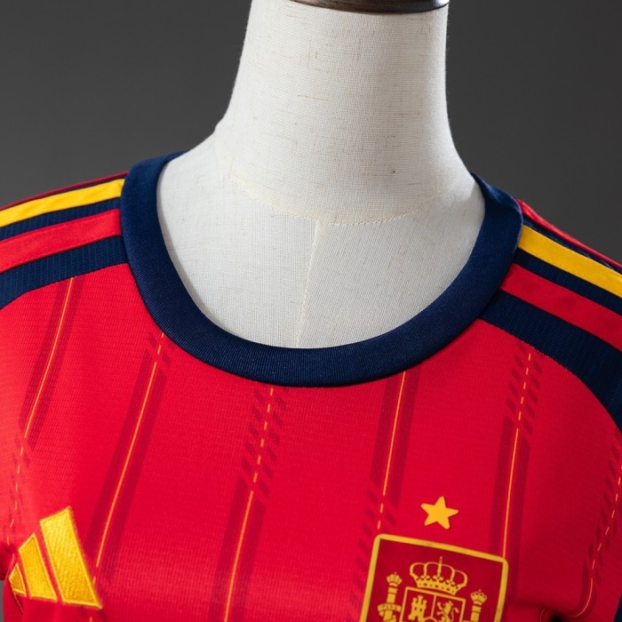 Women Spain Home Jersey 2026 World Cup Football Kit Soccer Shirt