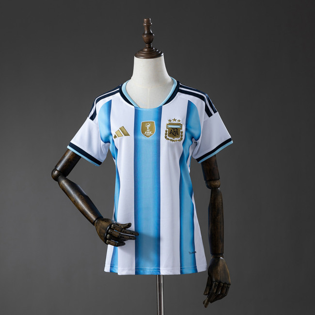 Women Argentina Home Jersey 2026 World Cup Football Kit Soccer Shirt