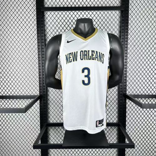NBA New Orleans Pelicans Jersey 2026 Jordan Poole #3 Basketball Jersey