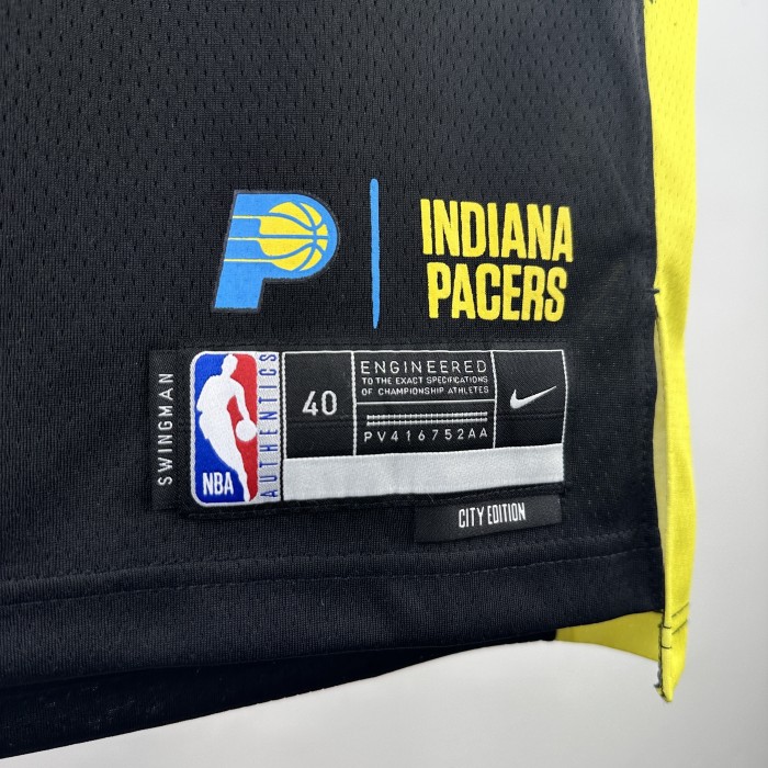 NBA Indiana Pacers Jersey 2024 Pascal Siakam #43 Basketball Jersey
