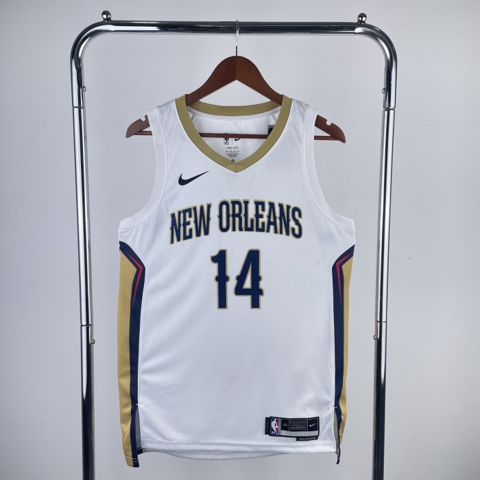 NBA New Orleans Pelicans Jersey 2023 Brandon Ingram #14 Basketball Jersey