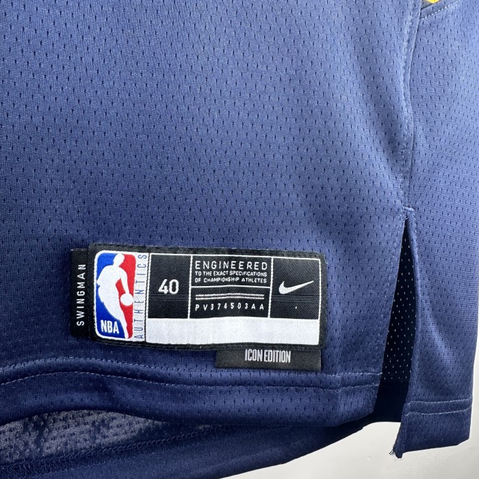 NBA Indiana Pacers Jersey 2023 Pascal Siakam #43 Basketball Jersey
