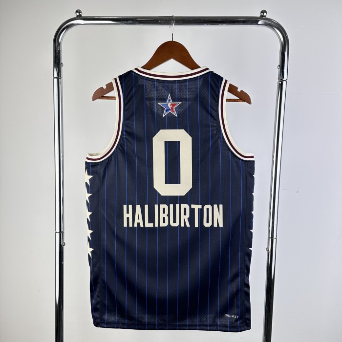NBA ALL STAR Jersey 2024 Tyrese Haliburton #0 Basketball Jersey