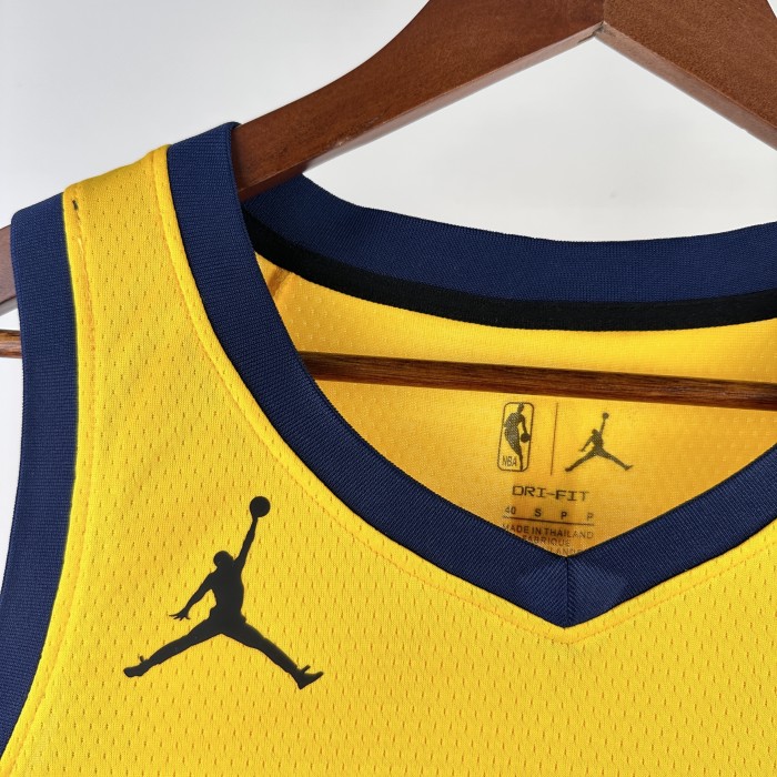 NBA Indiana Pacers Jersey 2023 Pascal Siakam #43 Basketball Jersey