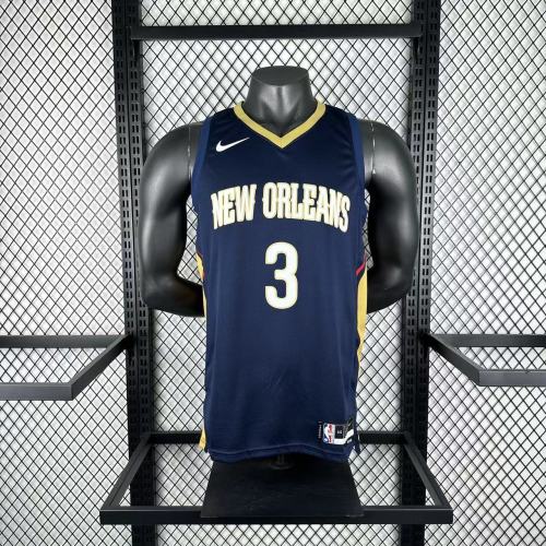 NBA New Orleans Pelicans Jersey 2026 Jordan Poole #3 Basketball Jersey