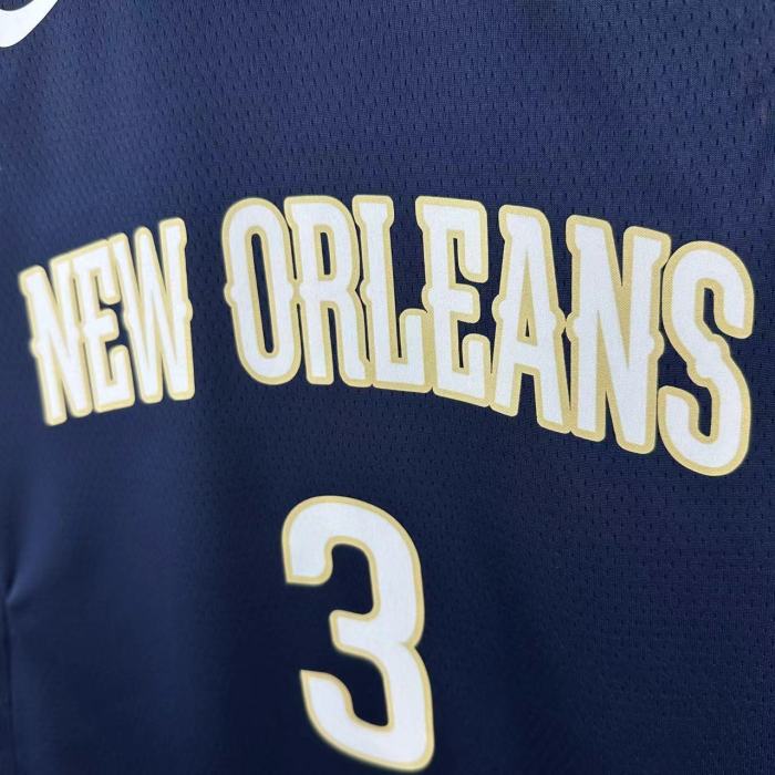 NBA New Orleans Pelicans Jersey 2026 Jordan Poole #3 Basketball Jersey