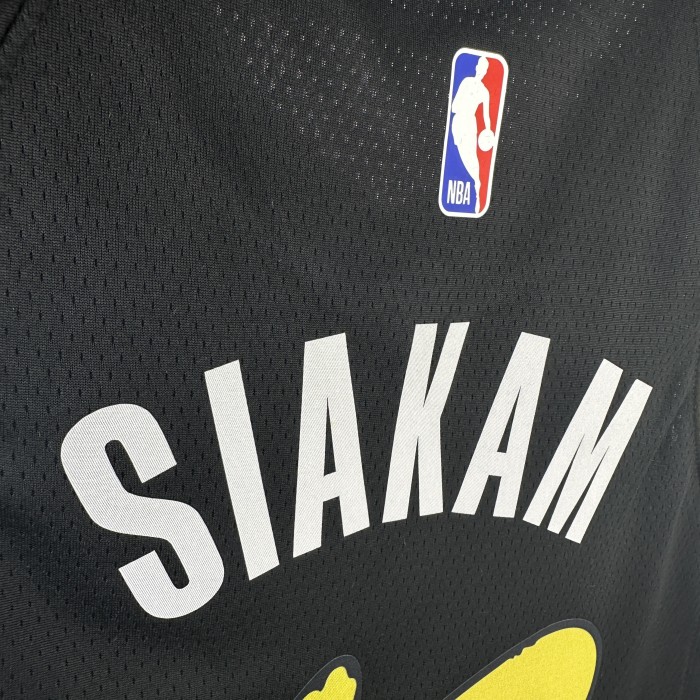 NBA Indiana Pacers Jersey 2024 Pascal Siakam #43 Basketball Jersey