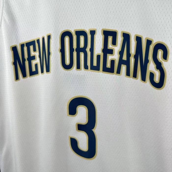 NBA New Orleans Pelicans Jersey 2026 Jordan Poole #3 Basketball Jersey
